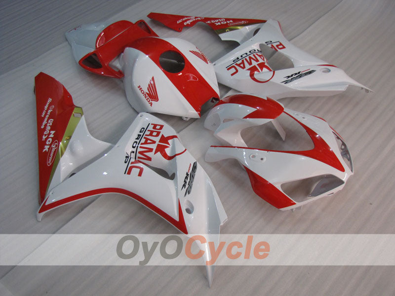 Kit de carenado de inyección para CBR1000RR 06-07 - Rojo, Blanco - PRAMAC #OYO87904972 Imagen principal del producto