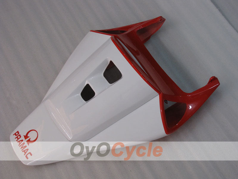 Kit de carenado de inyección para CBR1000RR 06-07 - Rojo, Blanco - PRAMAC #OYO87904972