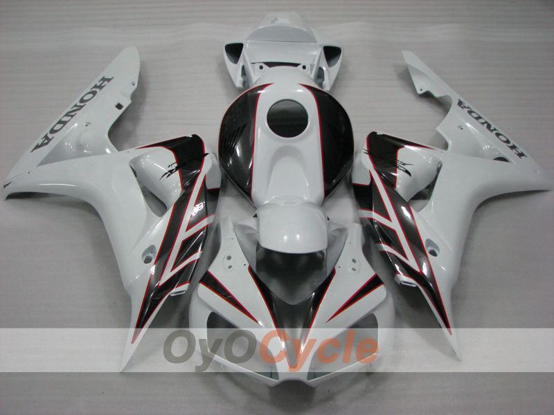 Kit de carenado por inyección para CBR1000RR 06-07 - Blanco, Negro - Estilo de fábrica #OYO87904973 Imagen secundaria del producto