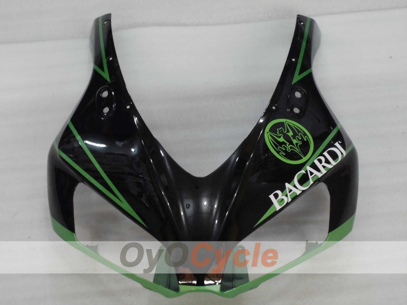 Kit de carenado por inyección para CBR1000RR 06-07 - Verde, Negro - BACARDI #OYO87904974