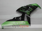 Kit de carenado por inyección para CBR1000RR 06-07 - Verde, Negro - BACARDI #OYO87904974