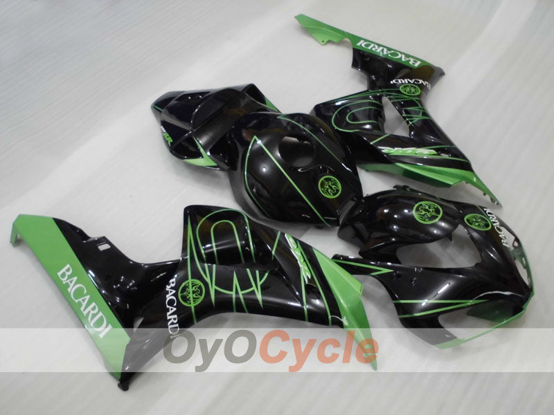 Kit de carenado por inyección para CBR1000RR 06-07 - Verde, Negro - BACARDI #OYO87904974 Imagen principal del producto
