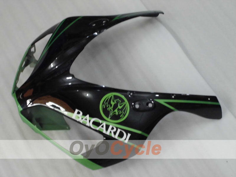 Kit de carenado por inyección para CBR1000RR 06-07 - Verde, Negro - BACARDI #OYO87904974