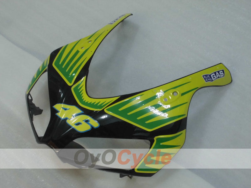 Kit de carenado por inyección para CBR1000RR 06-07 - Amarillo, Negro - Rossi #OYO87904975