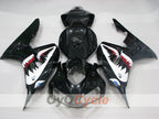 Kit de carenado inyectado para CBR1000RR 06-07 - Negro - Shark #OYO87904979