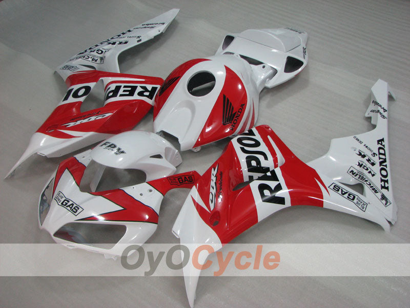 Kit de carenado por inyección para CBR1000RR 06-07 - Rojo, Blanco - Repsol #OYO87904984 Imagen secundaria del producto