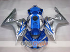 Kit de carenado por inyección para CBR1000RR 06-07 - Azul, Plata - Estilo de fábrica #OYO87904986