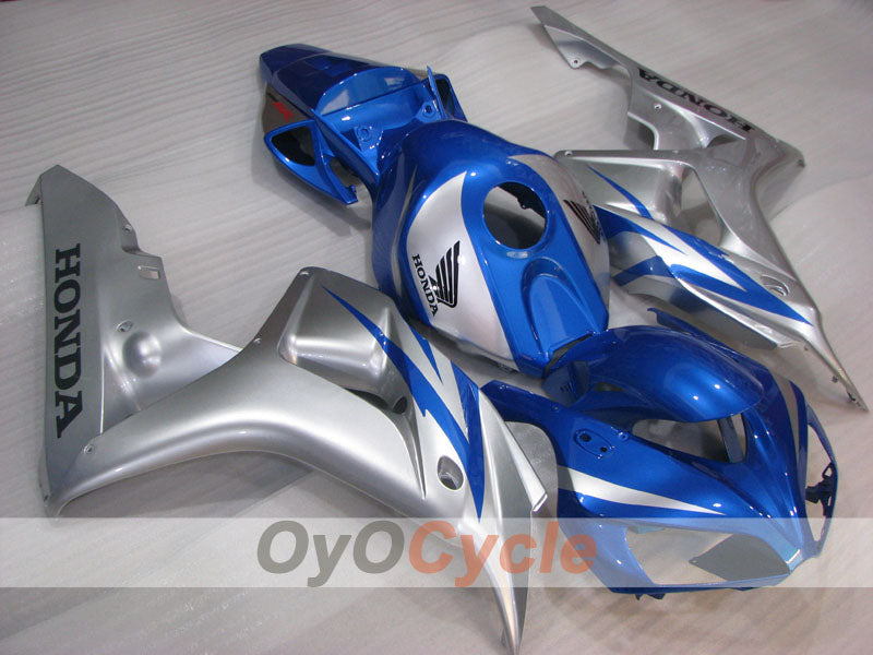 Kit de carenado por inyección para CBR1000RR 06-07 - Azul, Plata - Estilo de fábrica #OYO87904986 Imagen principal del producto
