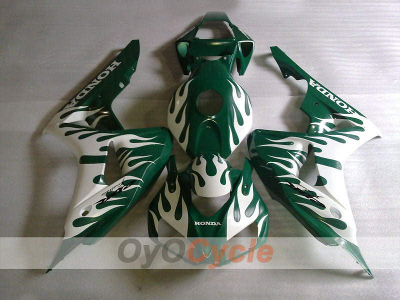 Kit de carenado por inyección para CBR1000RR 06-07 - Verde militar - Llama #OYO87904987