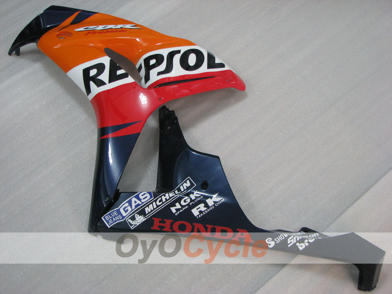 Kit de carenado inyectado para CBR1000RR 06-07 - Naranja, Negro - Repsol #OYO87904988