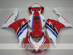 Kit de carenado por inyección para CBR1000RR 06-07 - Naranja, Blanco - HRC #OYO87904992