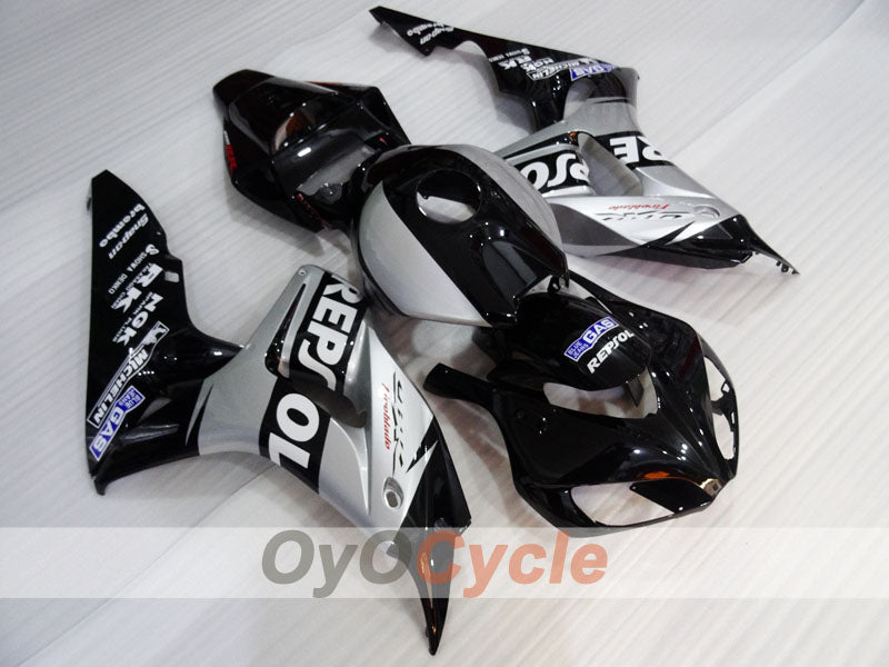 Kit de carenado de inyección para CBR1000RR 06-07 - Negro, Gris - Repsol #OYO87904993