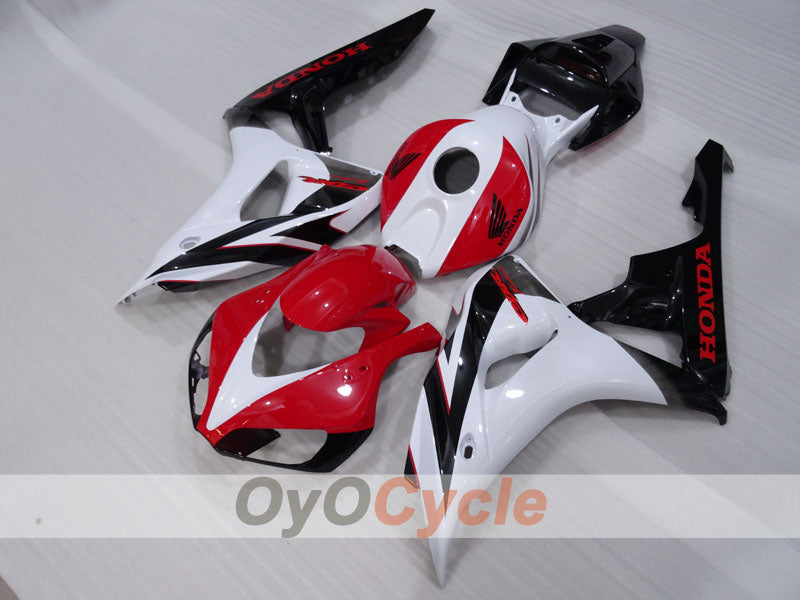 Kit de carenado inyectado para CBR1000RR 06-07 - Rojo, Blanco - Fireblade #OYO87904994