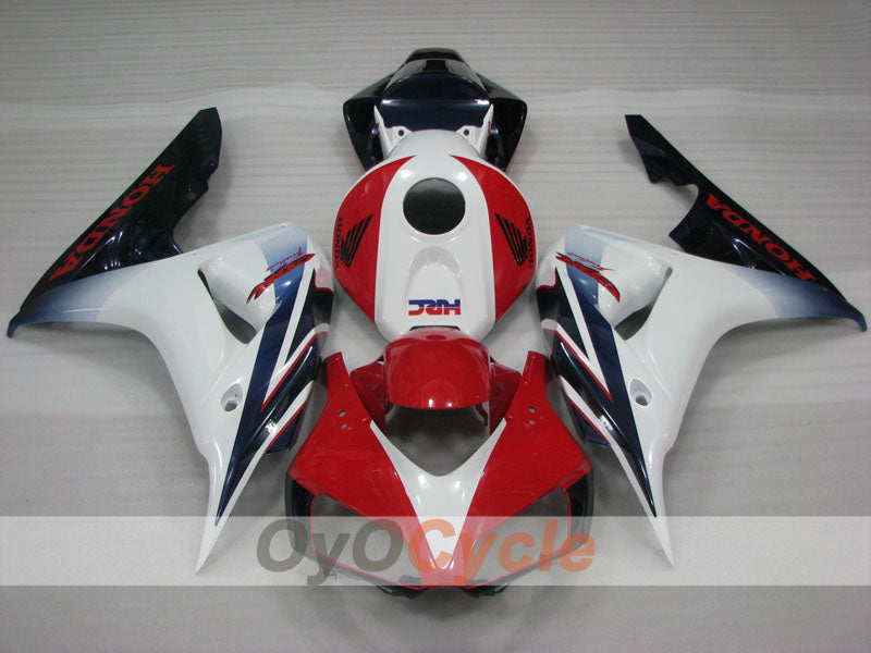 Kit de carenado por inyección para CBR1000RR 06-07 - Rojo, Blanco - Fireblade #OYO87904995