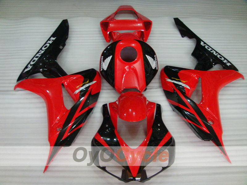 Kit de carenado por inyección para CBR1000RR 06-07 - Rojo, Negro - Estilo de fábrica #OYO87905001 Imagen secundaria del producto