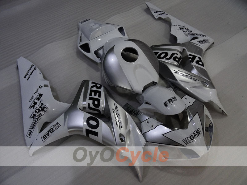Kit de carenado de inyección para CBR1000RR 06-07 - Blanco, Plateado - Repsol #OYO87905002 Imagen principal del producto