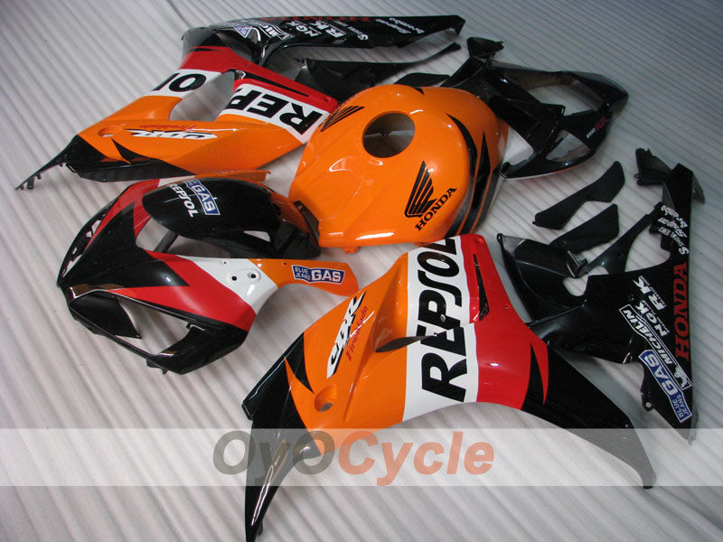 Kit de carenado de inyección para CBR1000RR 06-07 - Naranja, Negro - Repsol #OYO87905003