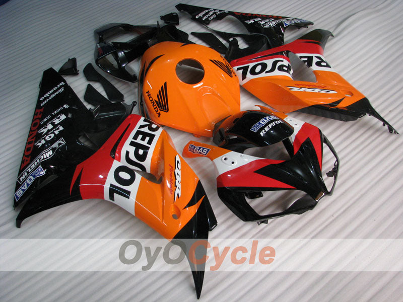 Kit de carenado de inyección para CBR1000RR 06-07 - Naranja, Negro - Repsol #OYO87905003