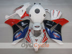 Kit de carenado de inyección para CBR1000RR 08-11 - Rojo, Blanco - MOTUL #OYO87905005