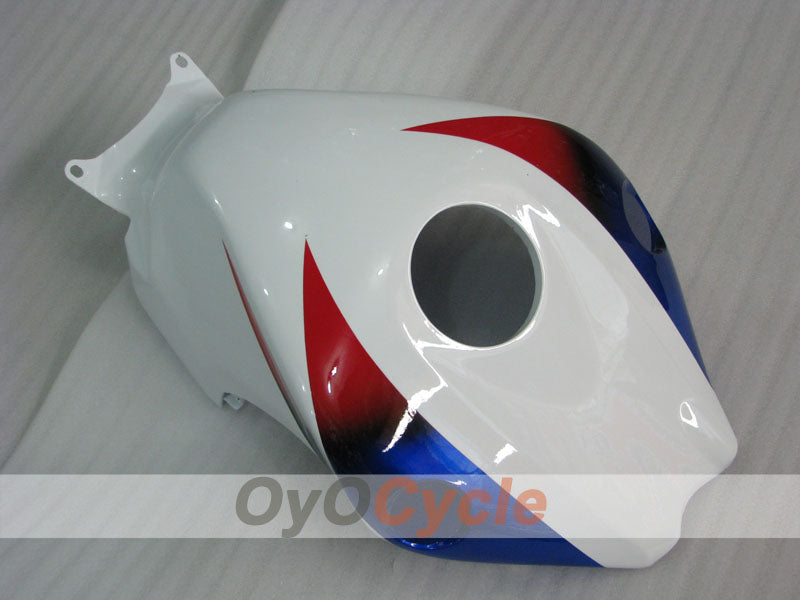 Kit de carenado por inyección para CBR1000RR 08-11 - Rojo, Azul, Blanco - Sin pegatinas/calcomanías, estilo de fábrica #OYO87905008