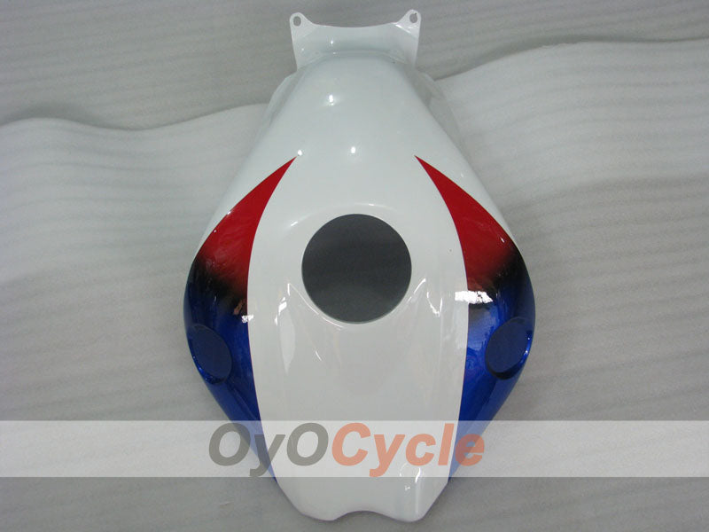 Kit de carenado por inyección para CBR1000RR 08-11 - Rojo, Azul, Blanco - Sin pegatinas/calcomanías, estilo de fábrica #OYO87905008