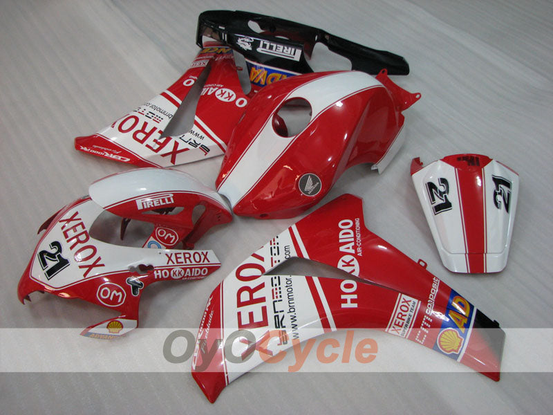 Kit de carenado por inyección para CBR1000RR 08-11 - Rojo, blanco - Xerox #OYO87905012