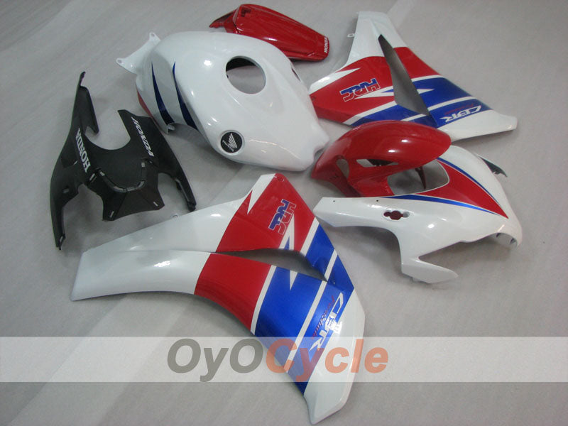 Kit de carenado por inyección para CBR1000RR 08-11 - Rojo, Blanco - HRC #OYO87905014