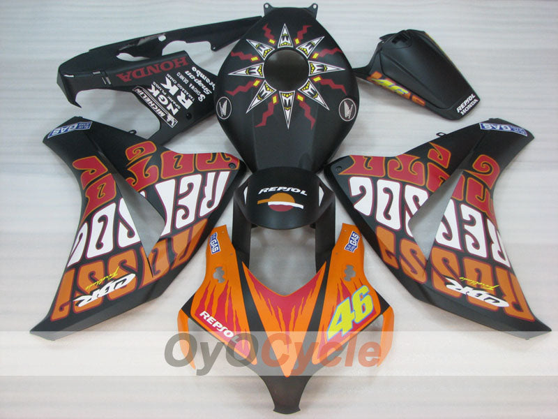 Kit de carenado por inyección para CBR1000RR 08-11 - Naranja, Negro - Rossi #OYO87905018 Imagen principal del producto