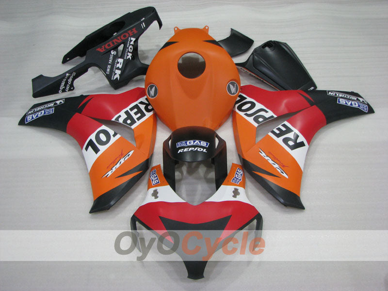 Carenado de inyección para CBR1000RR 08-11 - Rojo, Naranja, Negro - Repsol #OYO87905021 Imagen principal del producto
