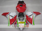 Kit de carenado por inyección para CBR1000RR 08-11 - Rojo, Blanco - Personalizar #OYO87905022