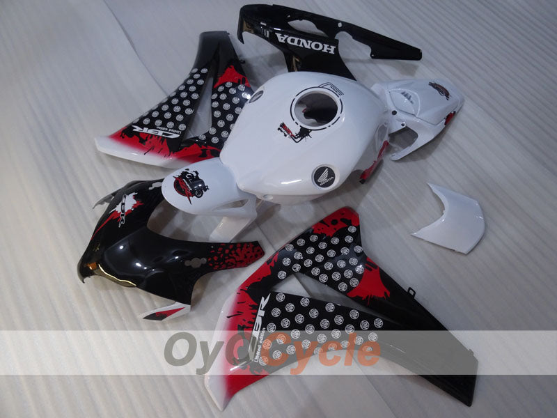 Kit de carenado por inyección para CBR1000RR 08-11 - Blanco, Negro - Personalizar #OYO87905023