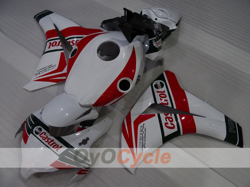 Kit de carenado por inyección para CBR1000RR 08-11 - Rojo, blanco - Castrol #OYO87905025 Imagen secundaria del producto
