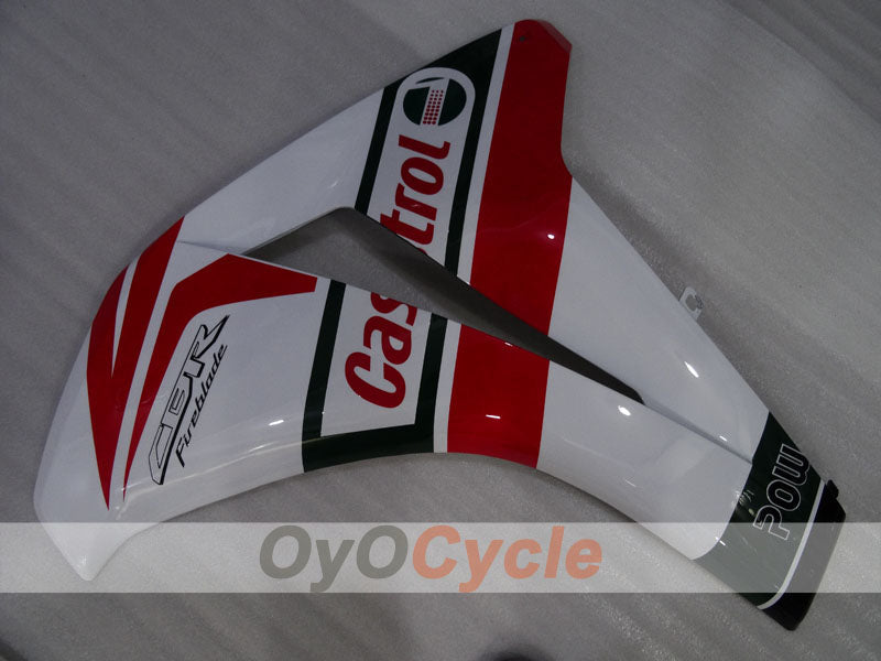 Kit de carenado por inyección para CBR1000RR 08-11 - Rojo, blanco - Castrol #OYO87905025