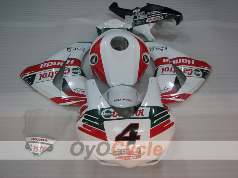 Carenado de inyección para CBR1000RR 08-11 - Rojo, Blanco - Castrol #OYO87905026