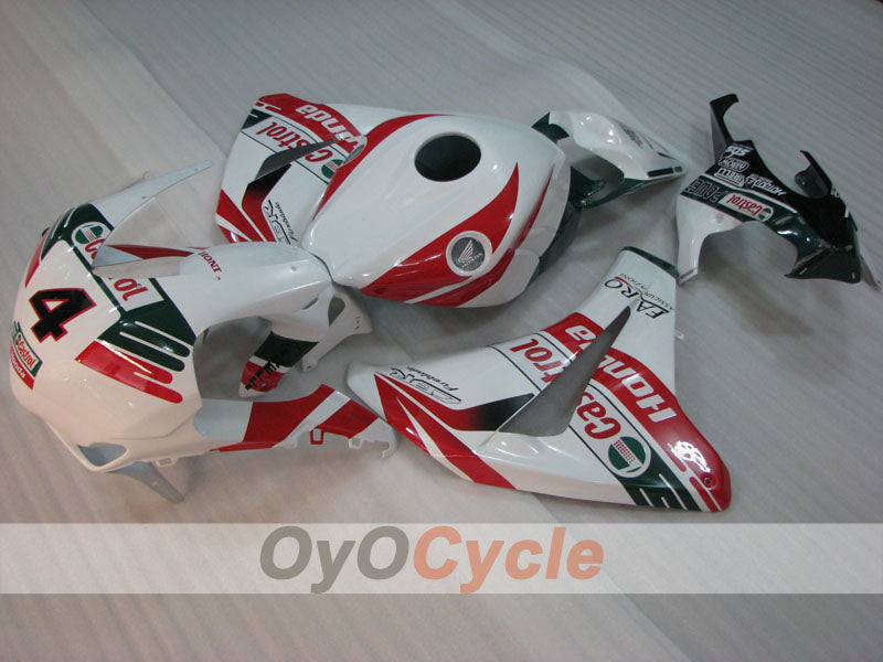 Carenado de inyección para CBR1000RR 08-11 - Rojo, Blanco - Castrol #OYO87905026 Imagen secundaria del producto