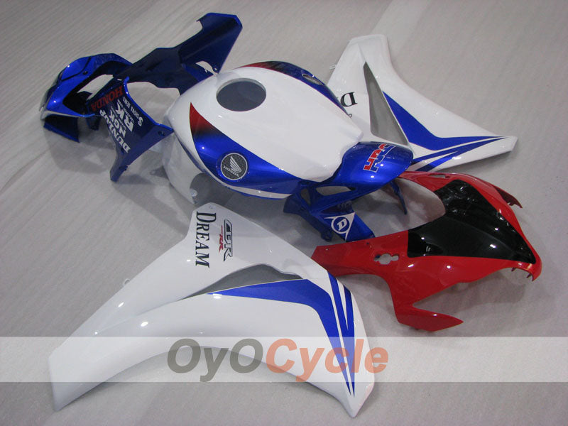 Carenado de inyección para CBR1000RR 08-11 - Rojo, Blanco - Sueño #OYO87905027