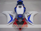 Carenado de inyección para CBR1000RR 08-11 - Rojo, Blanco - Sueño #OYO87905027
