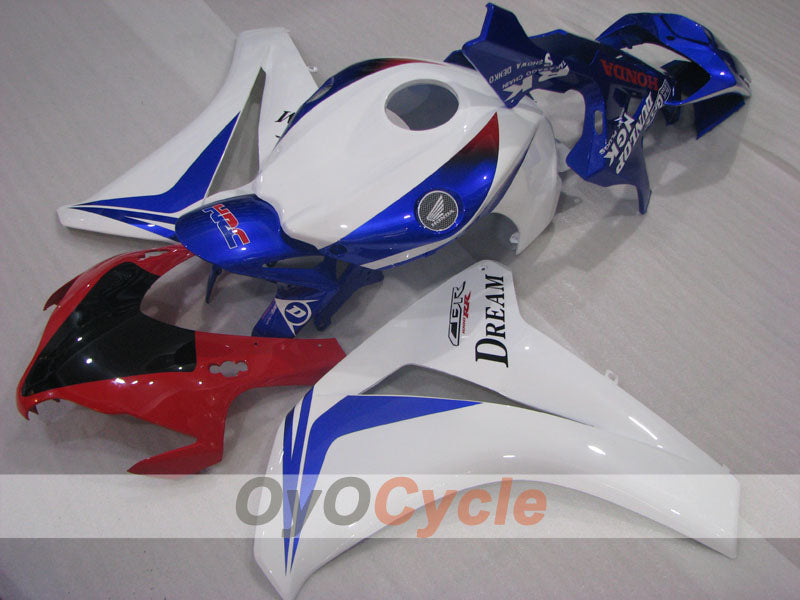 Carenado de inyección para CBR1000RR 08-11 - Rojo, Blanco - Sueño #OYO87905027