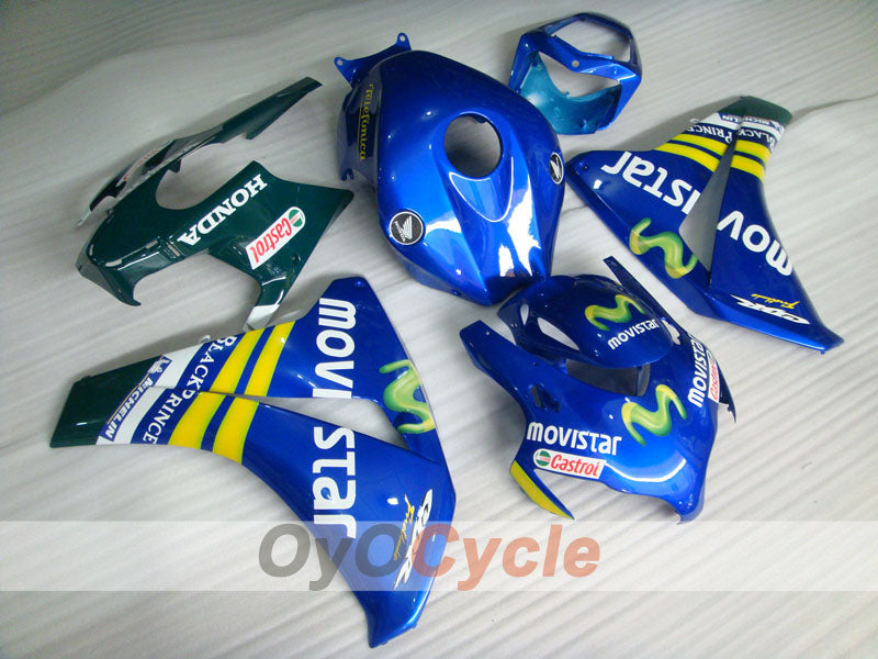 Kit de carenado por inyección para CBR1000RR 08-11 - Amarillo, Azul - Movistar #OYO87905030 Imagen principal del producto