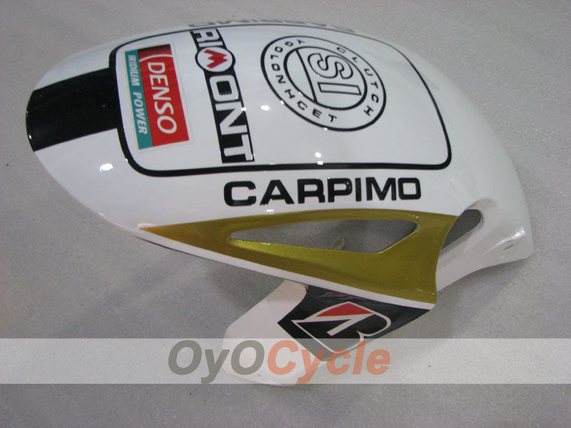 Kit de carenado por inyección para CBR1000RR 08-11 - Blanco, Negro - PlayBoy #OYO87905032