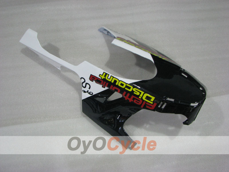 Kit de carenado por inyección para CBR1000RR 08-11 - Blanco, Negro - PlayBoy #OYO87905032