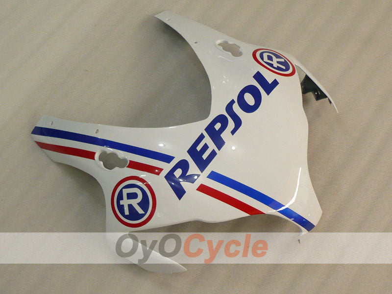 Carenado inyectado para CBR1000RR 08-11 - Azul, Blanco - RK #OYO87905033