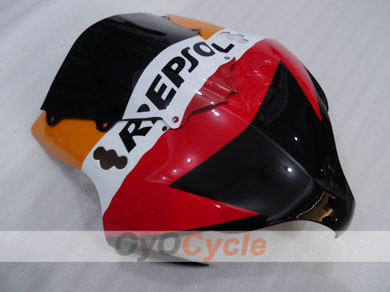 Carenado de inyección para CBR1000RR 08-11 - Naranja, Negro - Repsol #OYO87905034