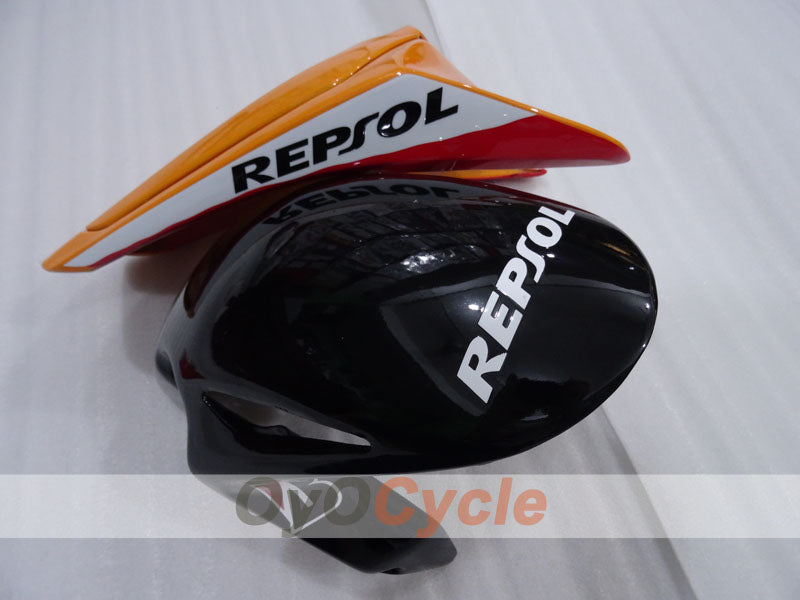 Carenado de inyección para CBR1000RR 08-11 - Naranja, Negro - Repsol #OYO87905034