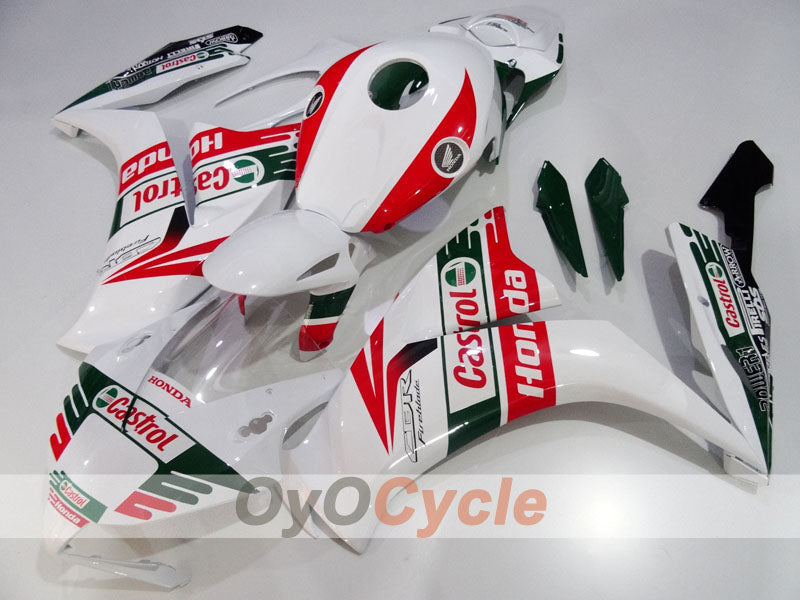 Kit de carenado por inyección para CBR1000RR 12-16 - Rojo, Blanco - Castrol #OYO87905038