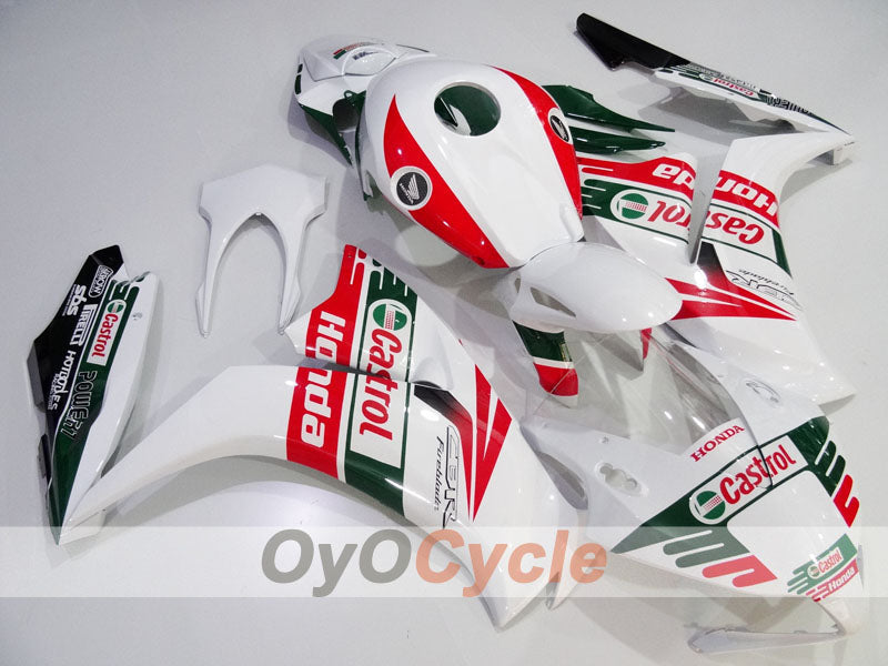 Kit de carenado por inyección para CBR1000RR 12-16 - Rojo, Blanco - Castrol #OYO87905038