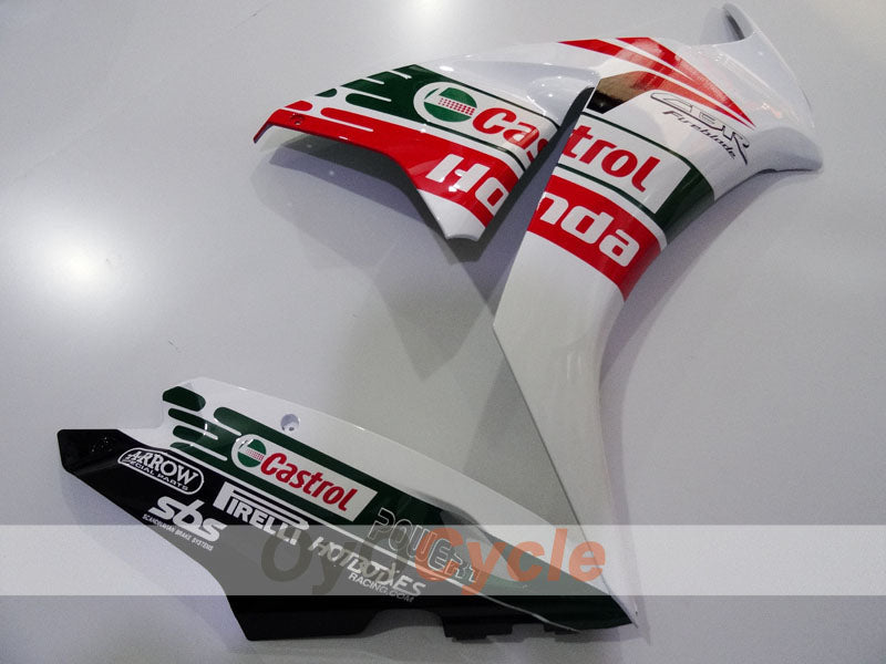 Kit de carenado por inyección para CBR1000RR 12-16 - Rojo, Blanco - Castrol #OYO87905038