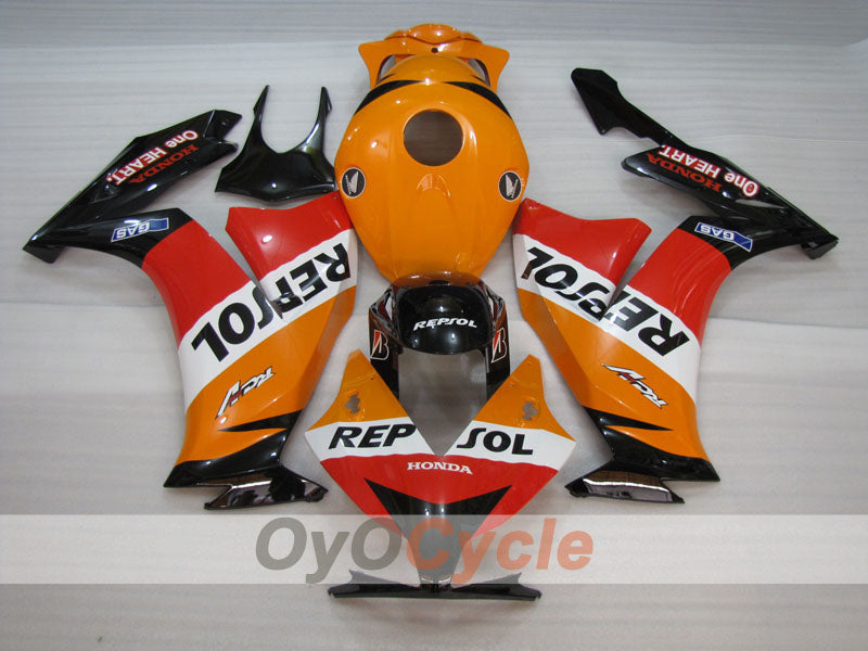 Kit de carenado de inyección para CBR1000RR 12-16 - Naranja, Negro - Repsol #OYO87905040 Imagen secundaria del producto