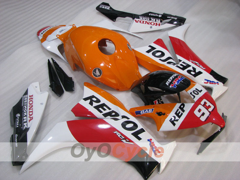 Carenado inyectado para CBR1000RR 12-16 - Naranja, Blanco - Repsol #OYO87905042 Imagen secundaria del producto