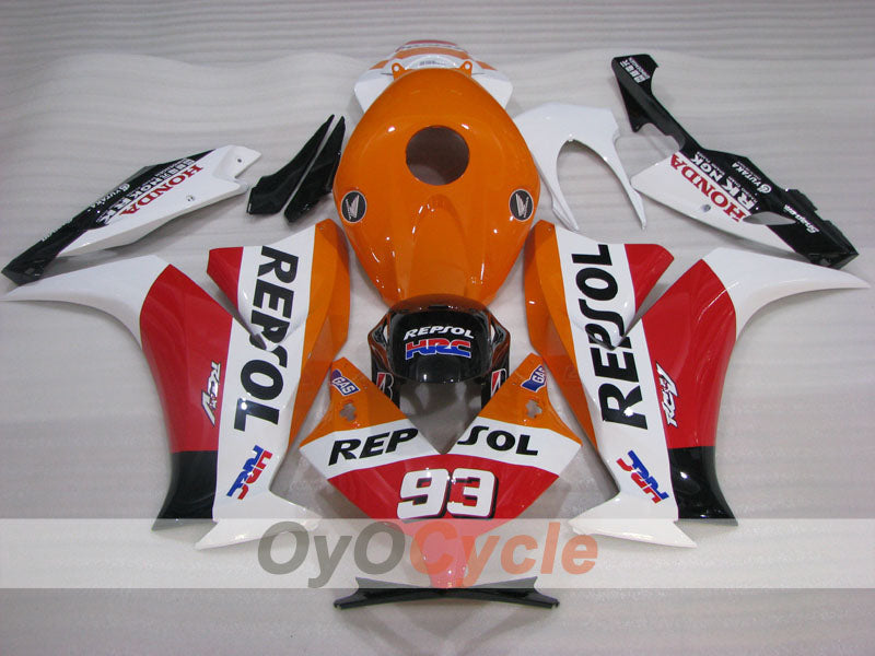 Carenado inyectado para CBR1000RR 12-16 - Naranja, Blanco - Repsol #OYO87905042